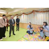 岑浩輝探訪社服設施　關注社會服務持續發展