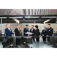 保安司司長新春視察及慰問前線人員