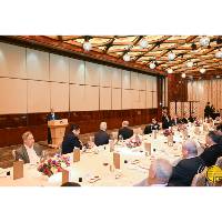 岑浩輝冀新聞界發揮獨特作用　向社會各界做好宣傳引導