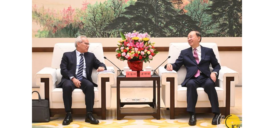 行政長官岑浩輝與廣東省委書記黃坤明會面