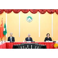 行政长官岑浩辉召开特区“三五”规划编制工作会议