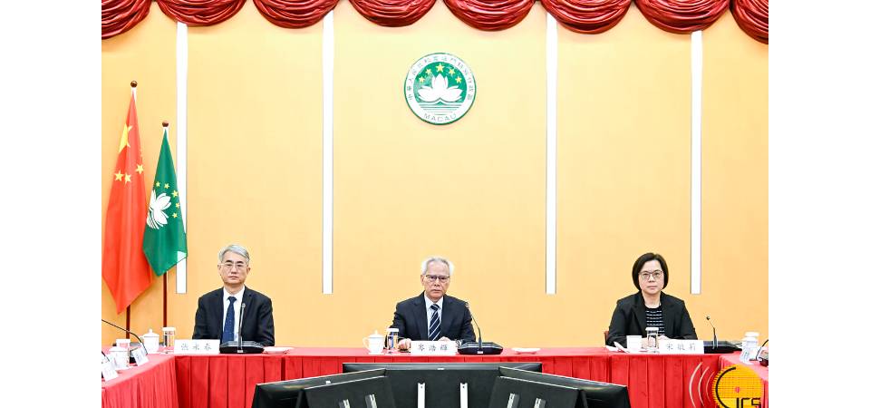 行政长官岑浩辉召开特区“三五”规划编制工作会议