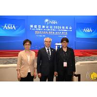 岑浩輝出席博鰲亞洲論壇2026年年會全體大會 昨晤海南省委書記馮飛共商瓊澳進一步合作