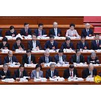 行政長官岑浩輝在北京列席全國人大會議開幕會