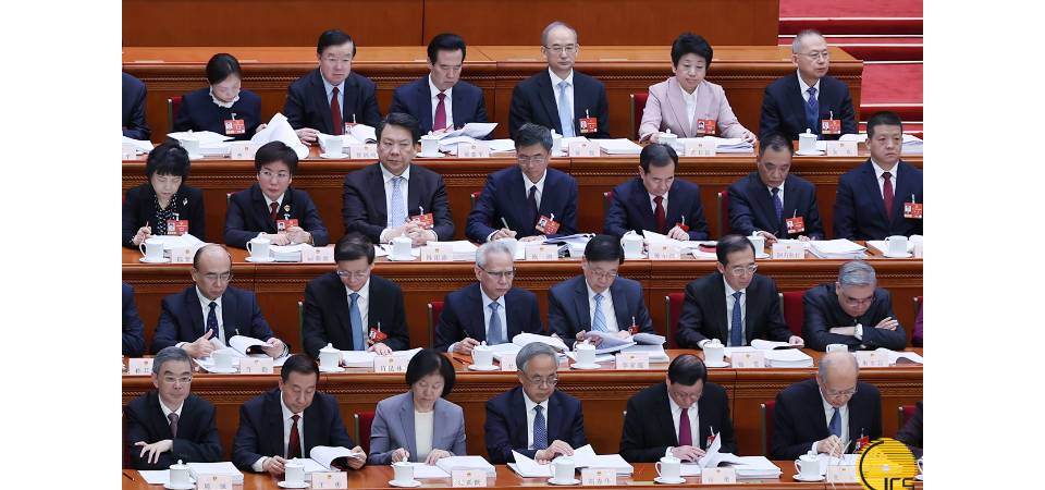 行政長官岑浩輝在北京列席全國人大會議開幕會