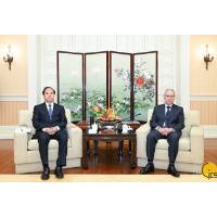 行政长官岑浩辉会见全国政协常委、港澳台侨委员会主任刘赐贵率领的粤港澳大湾区调研组