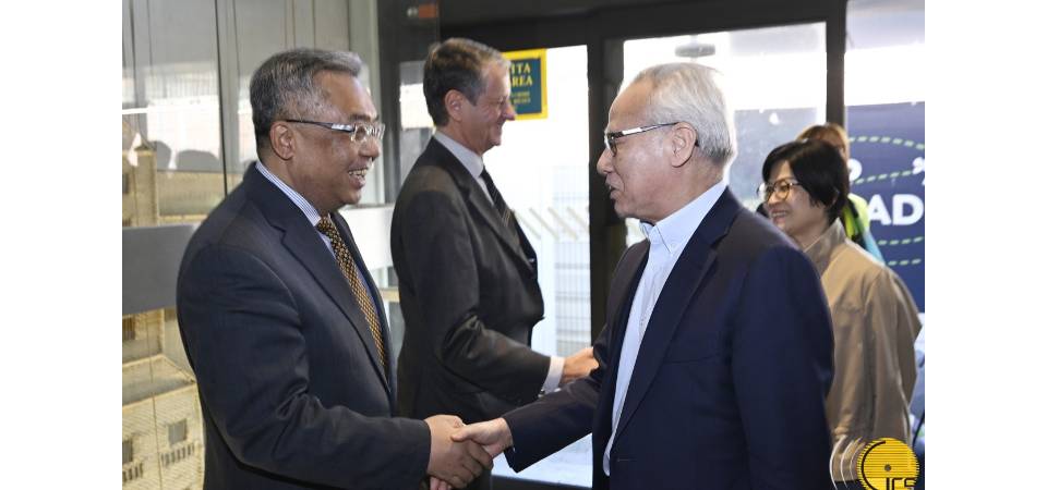 岑浩輝抵達葡萄牙　展開訪歐首站行程