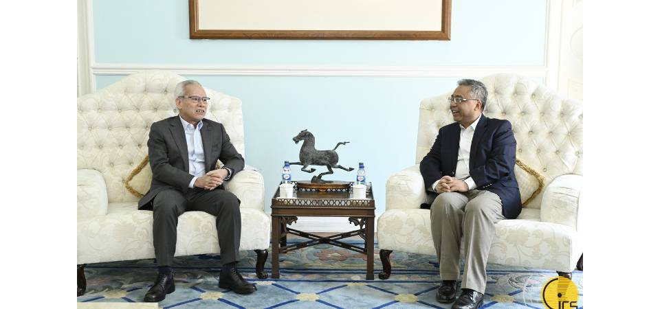 行政長官岑浩輝與中國駐葡萄牙大使楊義瑞會面