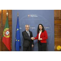 行政長官岑浩輝與葡萄牙司法部長茹迪塞會面