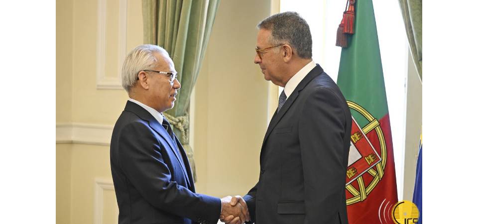 行政长官岑浩辉拜会葡萄牙总统塞古罗