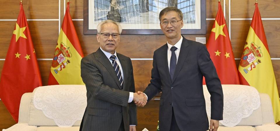行政長官與中國駐西班牙大使兼駐安道爾大使姚敬會面