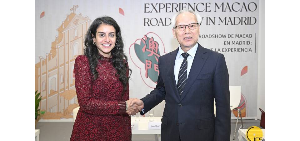 行政長官與聯合國世界旅遊組織秘書長諾瓦伊斯會面