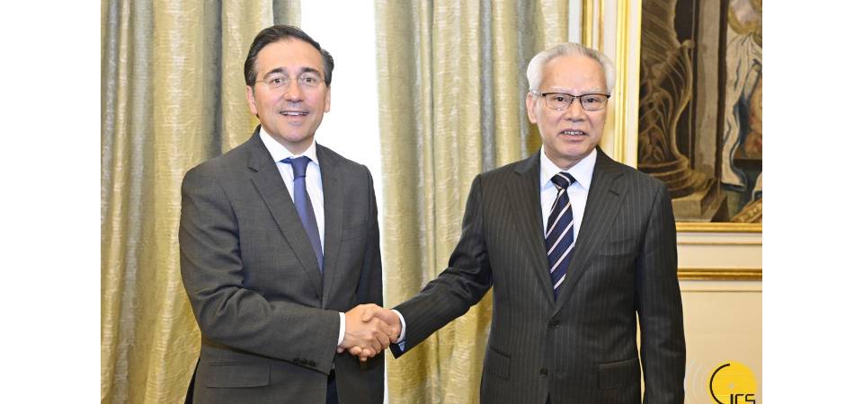 行政長官與西班牙外交、歐盟和合作大臣布埃諾會面