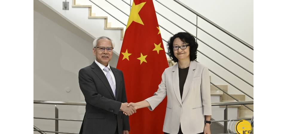 行政長官與中國常駐世界貿易組織代表李詠箑會面