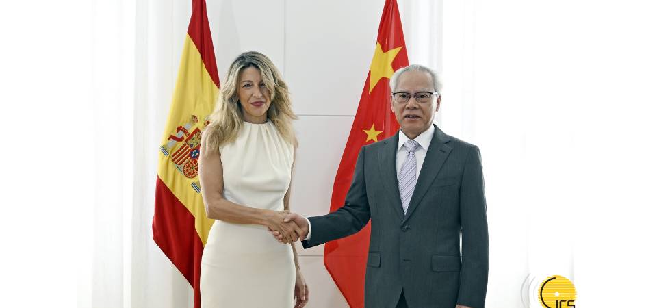 行政長官岑浩輝拜會西班牙第二副首相佩雷斯