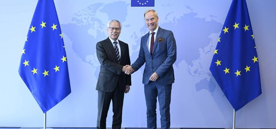 行政长官与欧盟对外行动署副秘书长斯库格会面