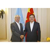 行政长官与中国常驻联合国日内瓦办事处和瑞士其他国际组织代表贾桂德会面