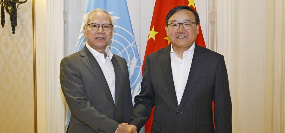 行政长官与中国常驻联合国日内瓦办事处和瑞士其他国际组织代表贾桂德会面