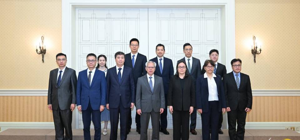 行政長官岑浩輝與工業和信息化部副部長熊繼軍會面