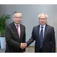 行政長官岑浩輝拜會新加坡副總理顏金勇